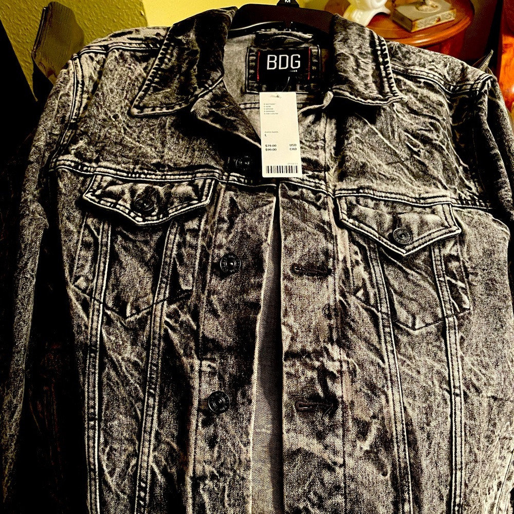 BDG black denim jacket